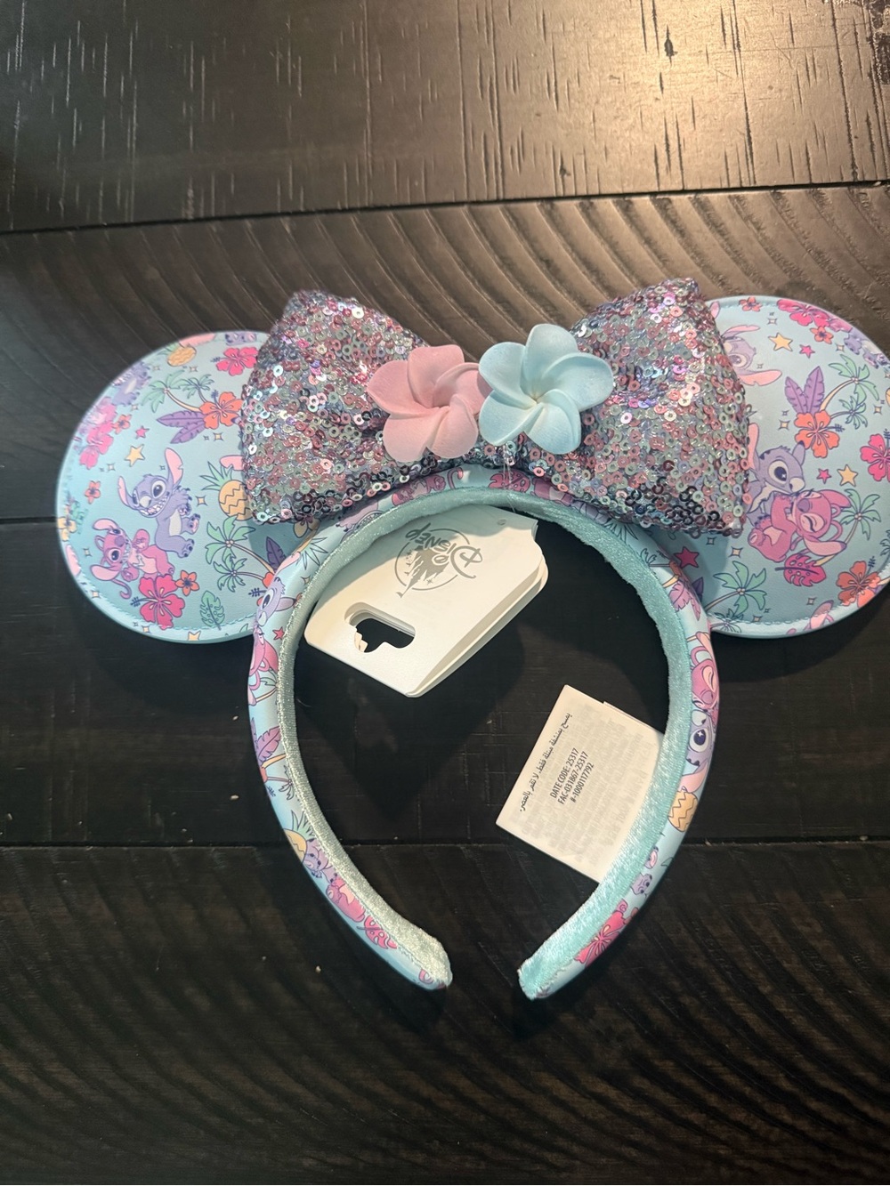 NWT Disney Parks New Release Stitch Floral Stitch Minnie Mouse Ears